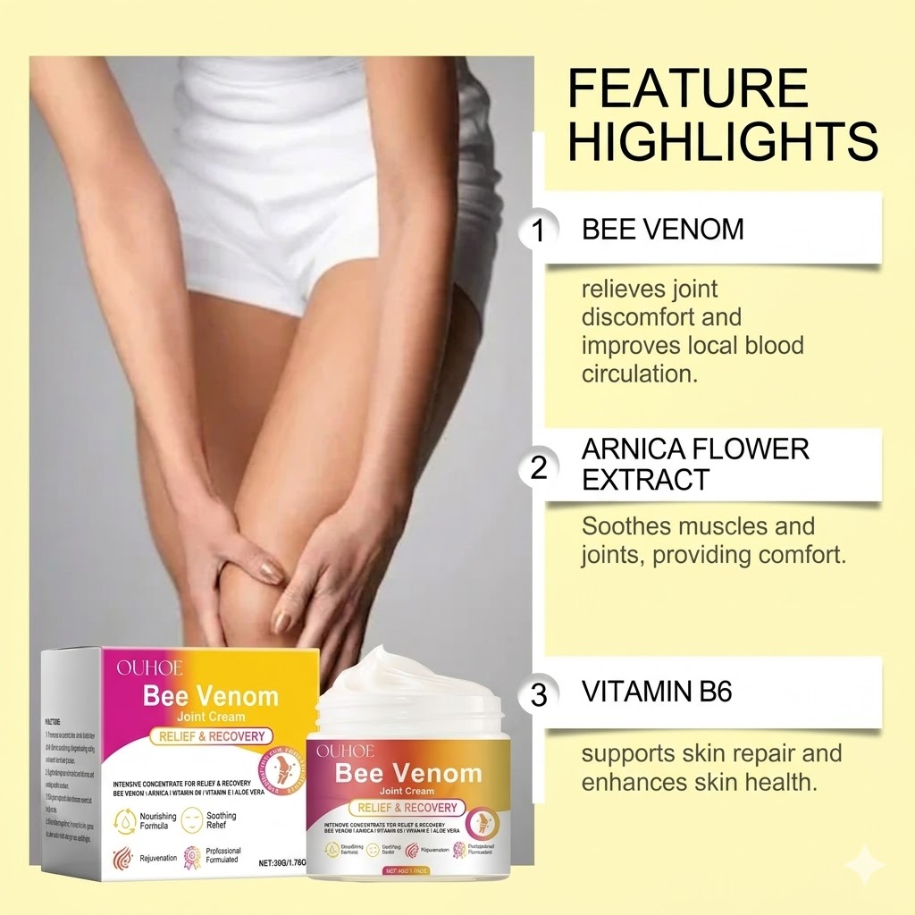 Baume de Massage Arnica & Menthol YOUNGCOME pot 50g sensation chauffante detente musculaire