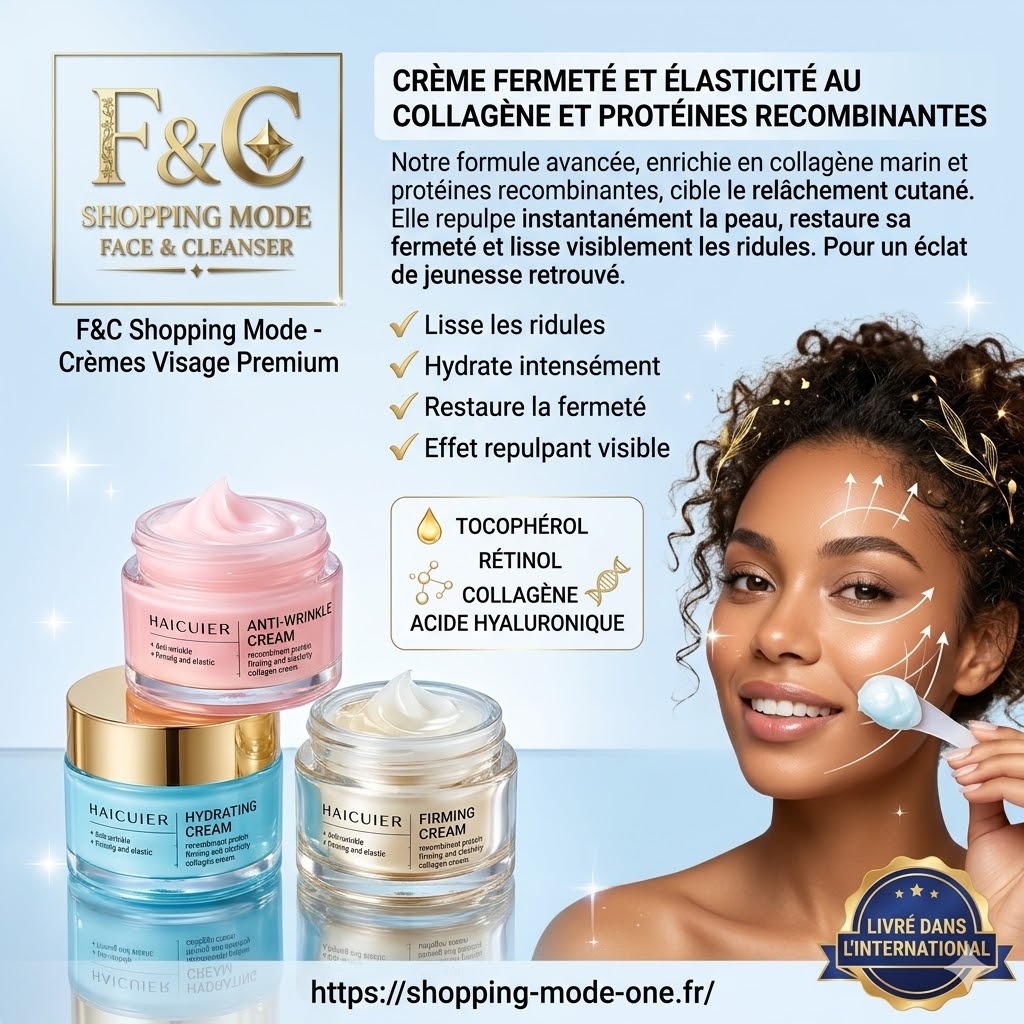 Crème de Jeunesse L’Essentiel K-Beauty au collagène pur pour le visage.