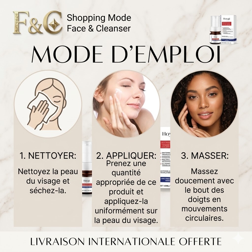 Soin Correcteur Anti-Taches Face & Cleanser pour unifier le teint et réduire les taches pigmentaires.