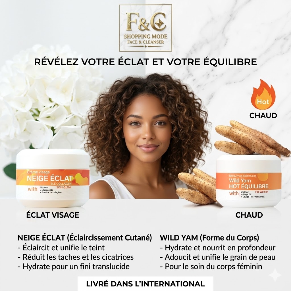 Pot de Beurre de Lait Onctueux Face & Cleanser soin réparateur à la vitamine E 250g