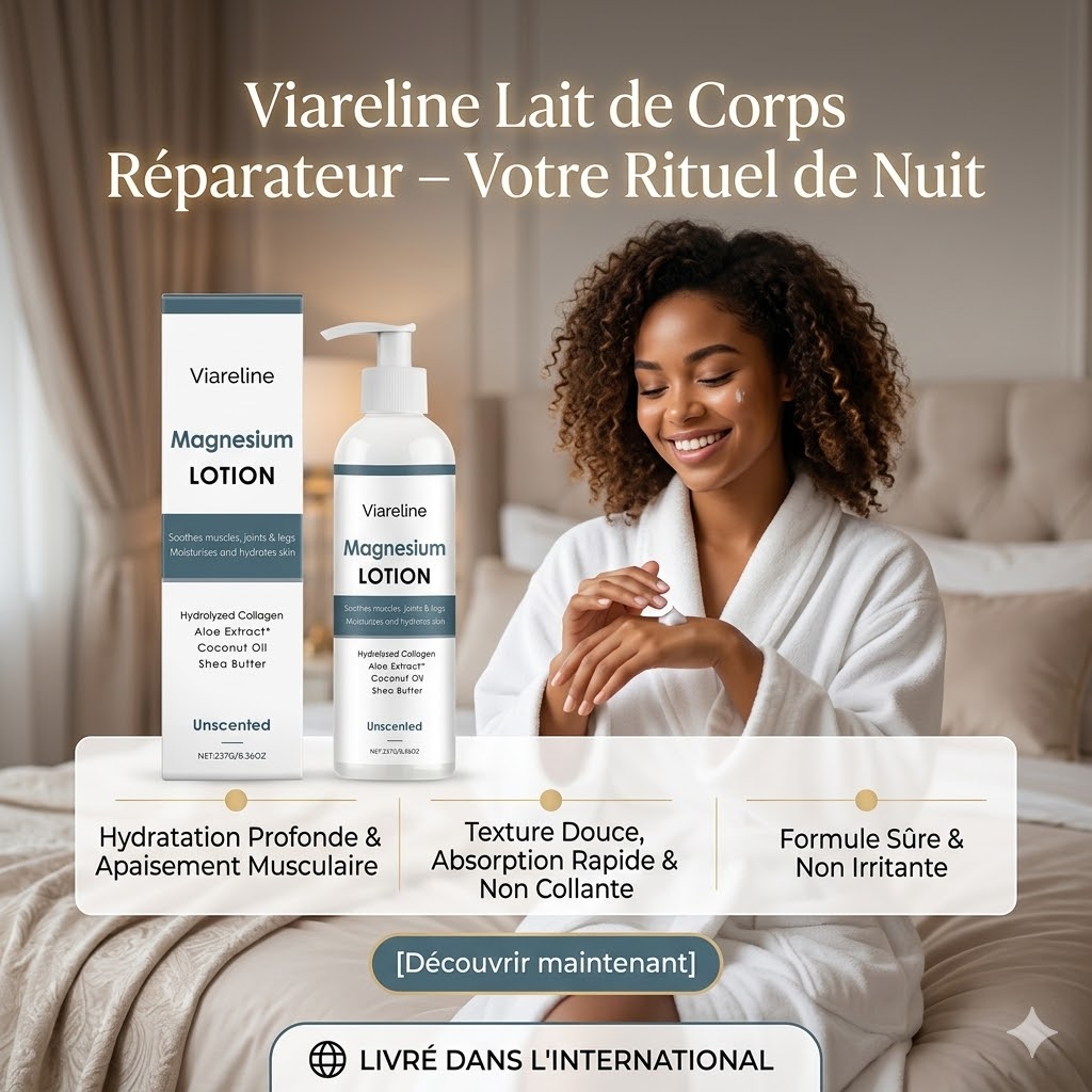 Lait Corps Nourrissant Nuit flacon 237g karite glycerine douceur peau seche youngcome