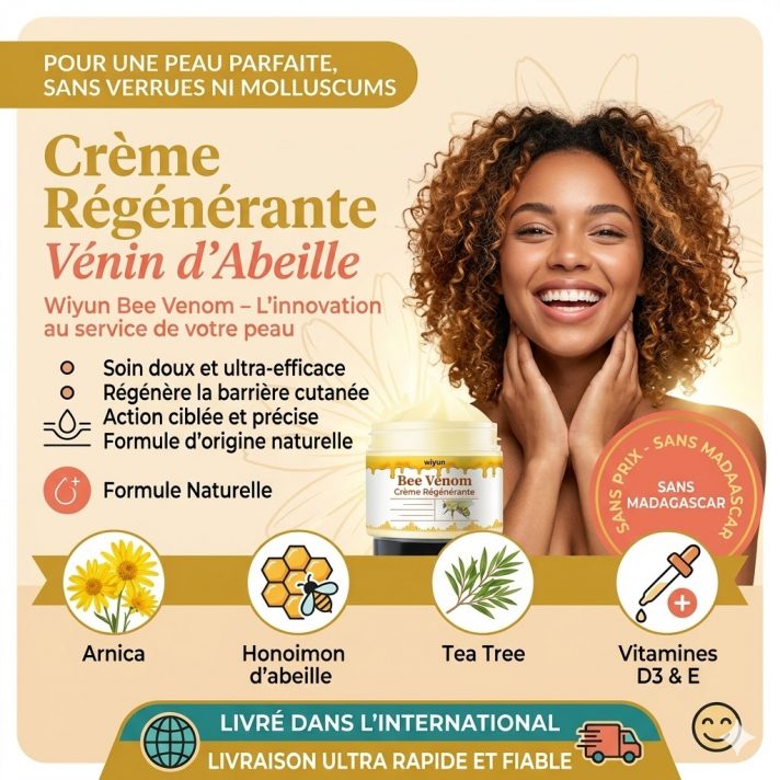 Crème Venin d’Abeille Régénérante YOUNGCOME pot 30g