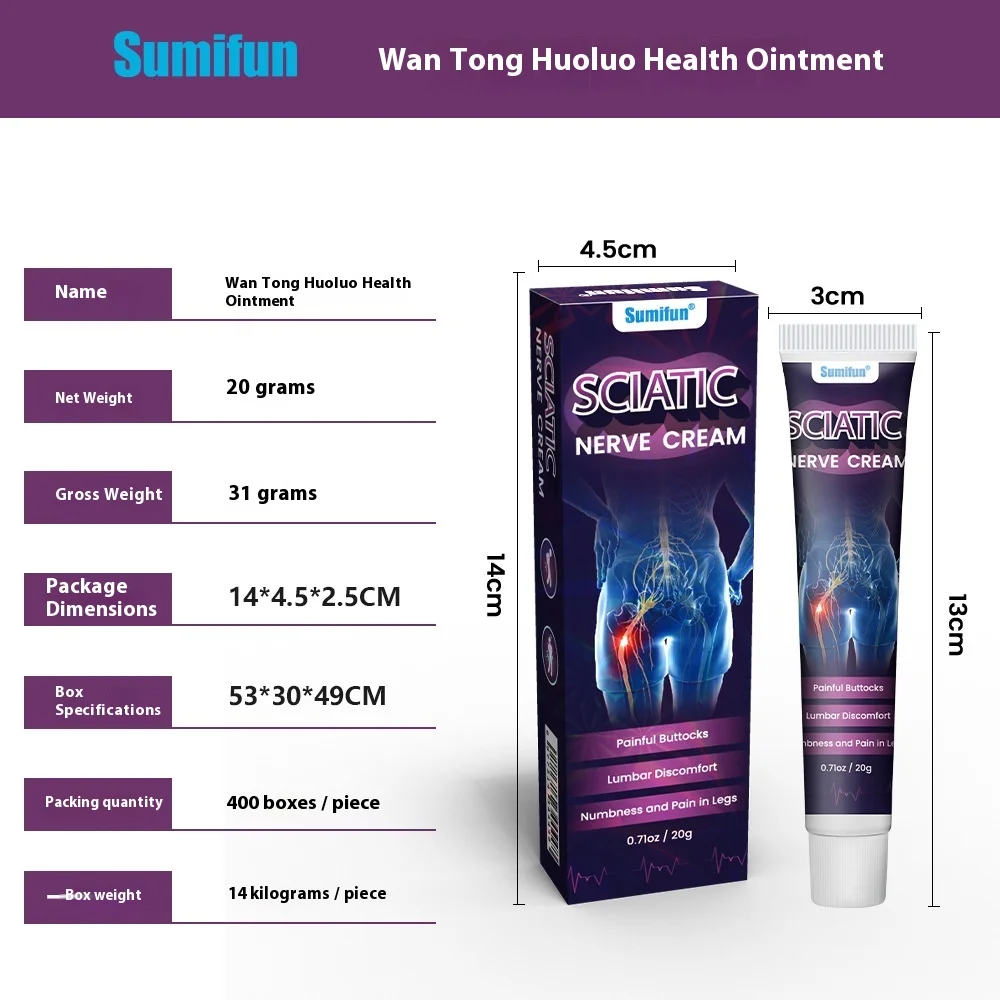 Baume de Secours Articulaire – Soulagement Sciatique & Lombaires - Image 2