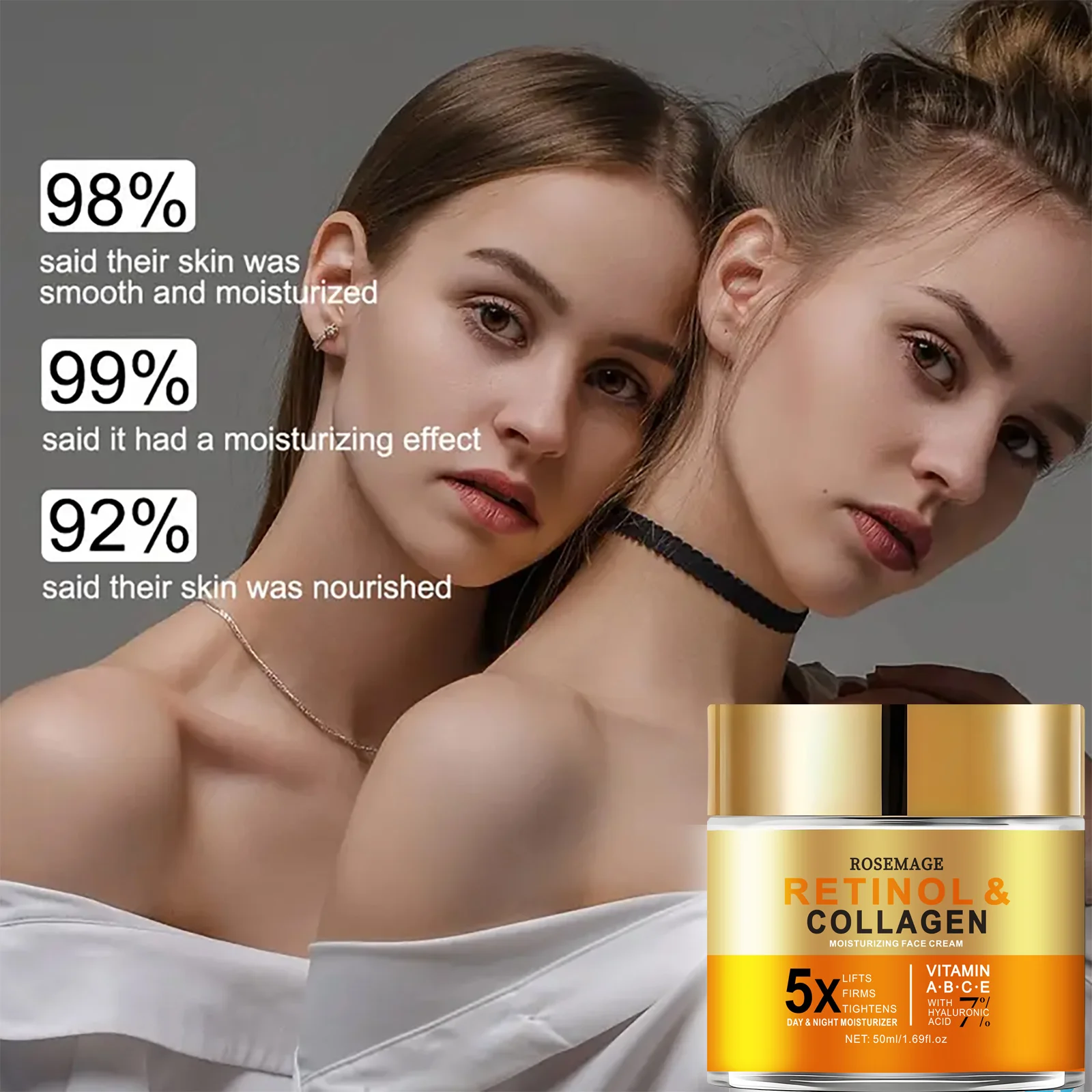 Le Soin Multi-Correcteur – Rétinol, Collagène & Acide Hyaluronique - Image 5