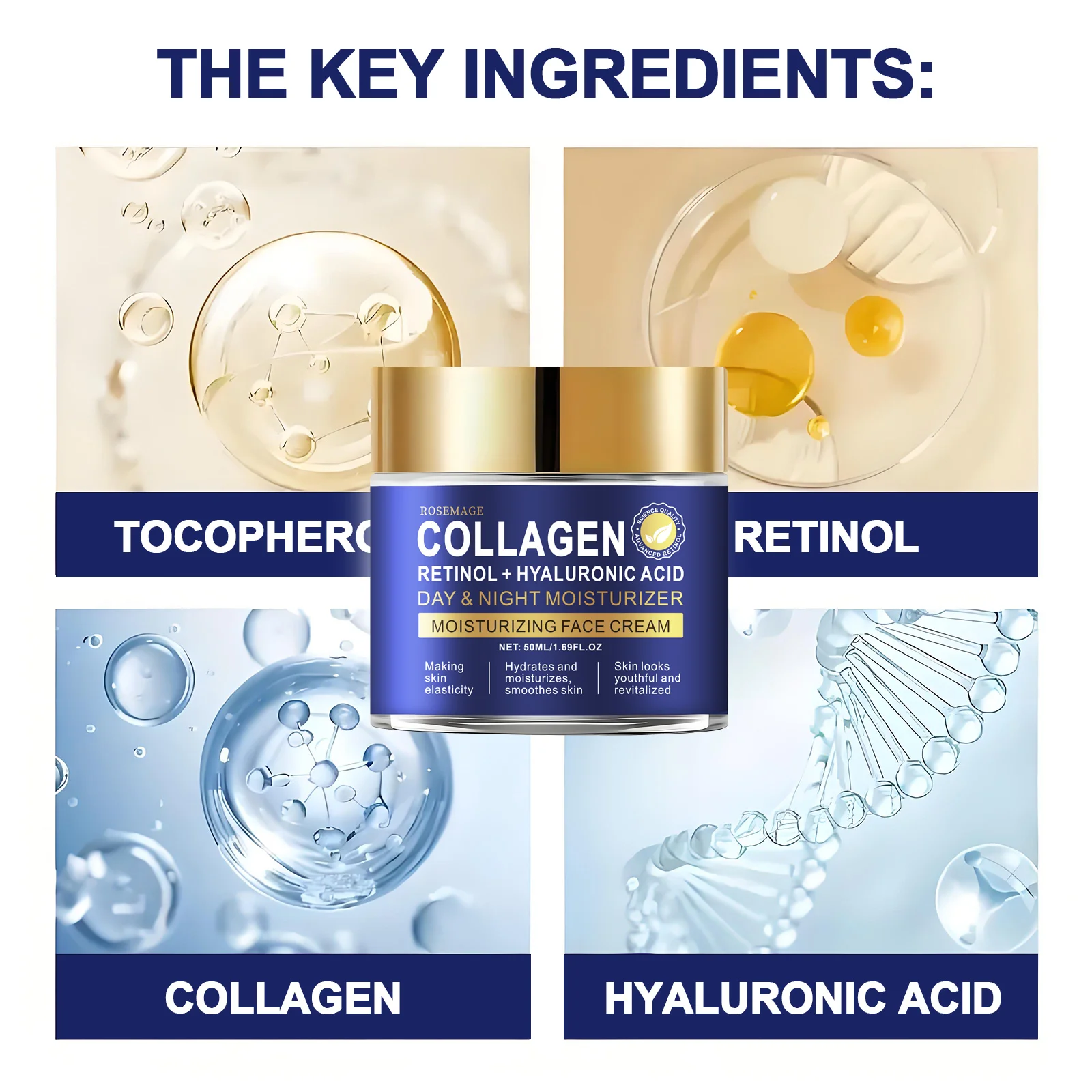 Le Complexe Multi-Vitamines – Soin Intensif Rétinol & Collagène - Image 2