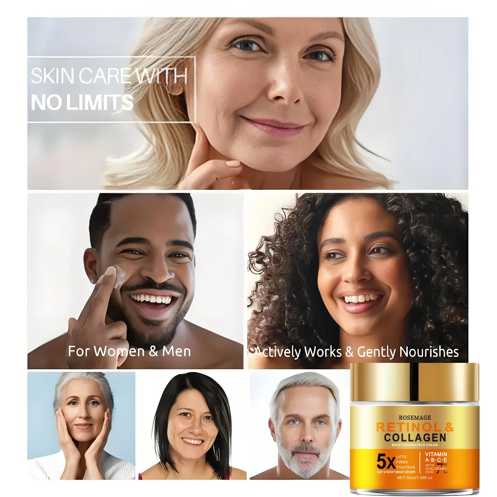 Le Soin Multi-Correcteur – Rétinol, Collagène & Acide Hyaluronique - Image 6