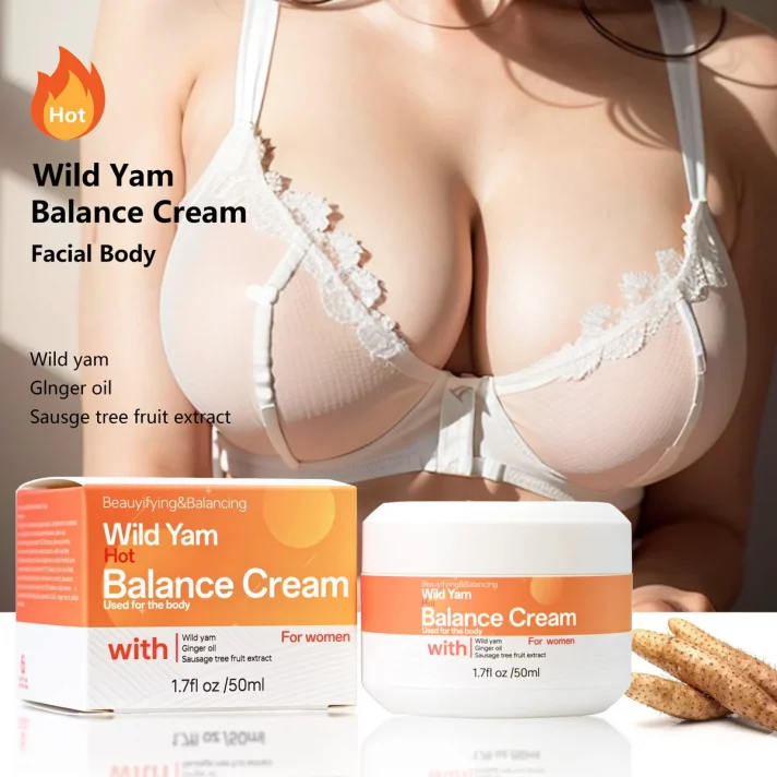 Le Baume Vitalité au Wild Yam – Soin Fermeté & Galbe Naturel
