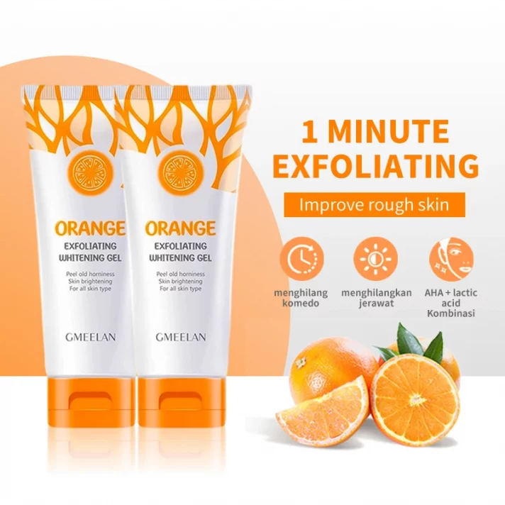 Gel Peeling Éclat à l'Orange – Exfoliant Doux 50g