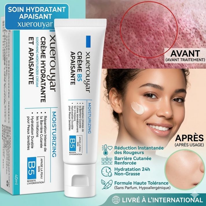 Creme hydratante squalane niacinamide pot 50g eclat texture legere