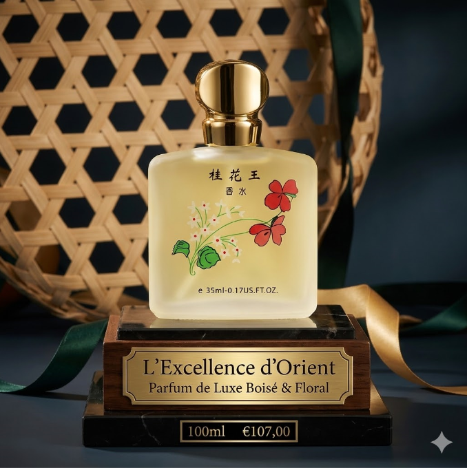Flacon Parfum de Luxe Boisé Oriental 100ml unisexe EDP Eelhoe notes oud rose safran