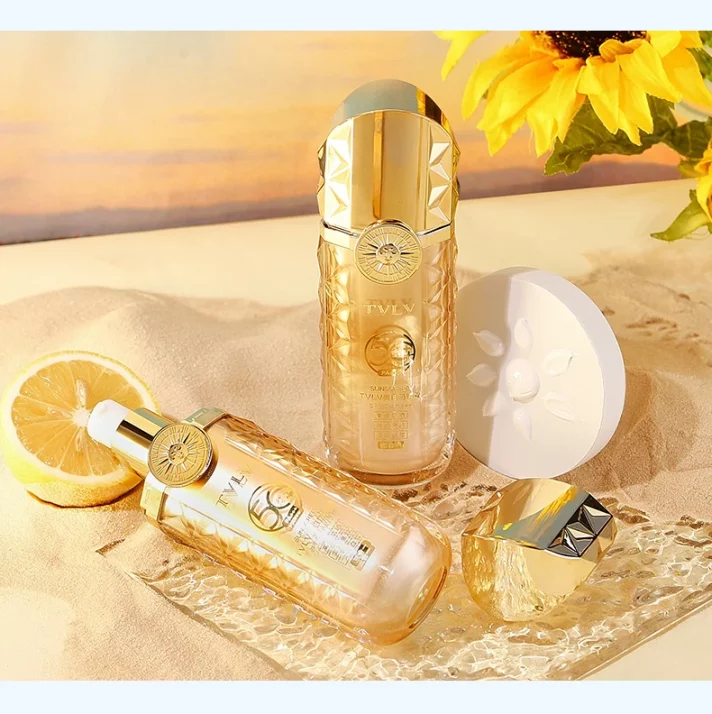 Crème Solaire Éclaircissante SPF50 (Haute Protection)