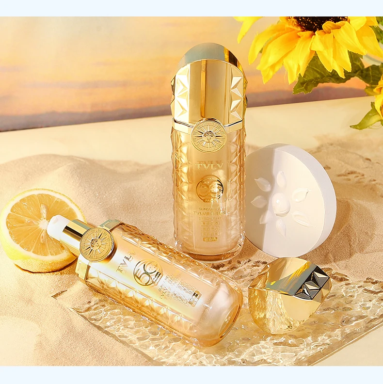 Crème Solaire Éclaircissante SPF50 (Haute Protection)