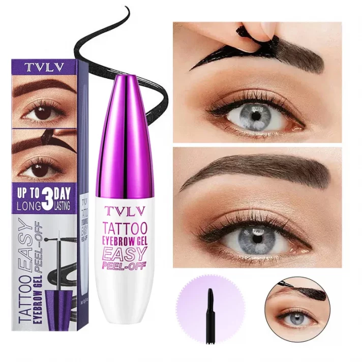 Crayon à Sourcils Professionnel – Waterproof, Longue Tenue & Application Facile