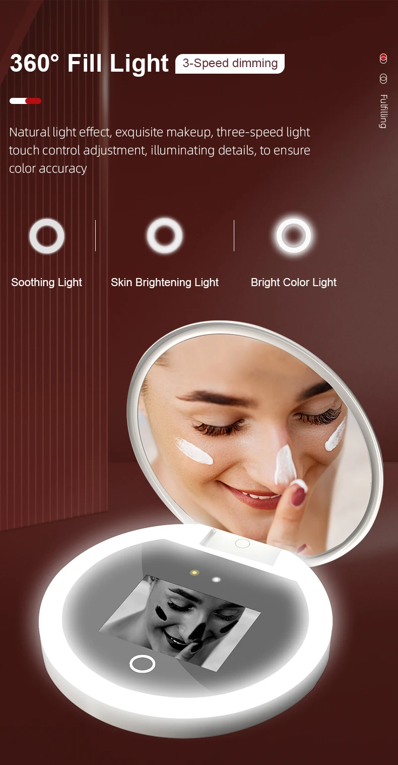 Miroir Intelligent UV & LED – Testeur de Protection Solaire - Image 13