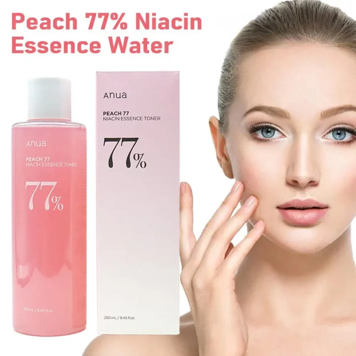 Tonique Anua Pêche 77% – Niacinamide & Éclat (250ml)