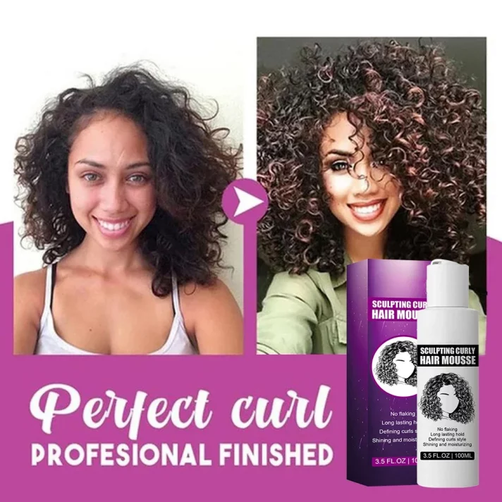 Sublimez vos boucles avec la Mousse Réparatrice Boost Rizos (100ml)