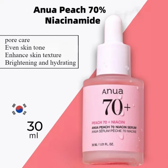 Sérum Anua Peach 70% – Éclat & Niacinamide (30ml)