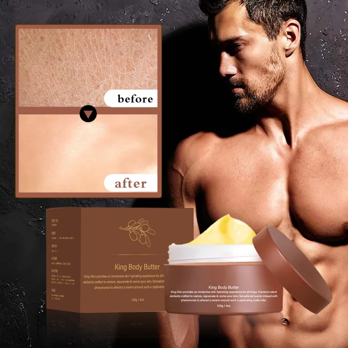 Beurre de Soin 24H Homme – Hydratation Profonde & Bouclier Anti-Sécheresse