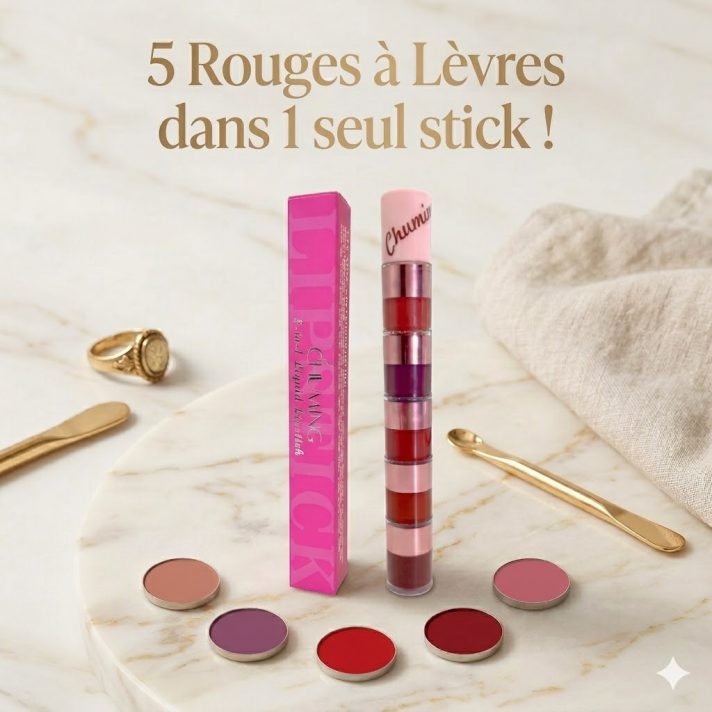 5 Rouges à Lèvres dans 1 seul stick ! 💄🔥