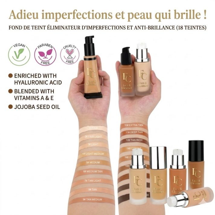 Adieu imperfections et peau qui brille ! 🚫✨