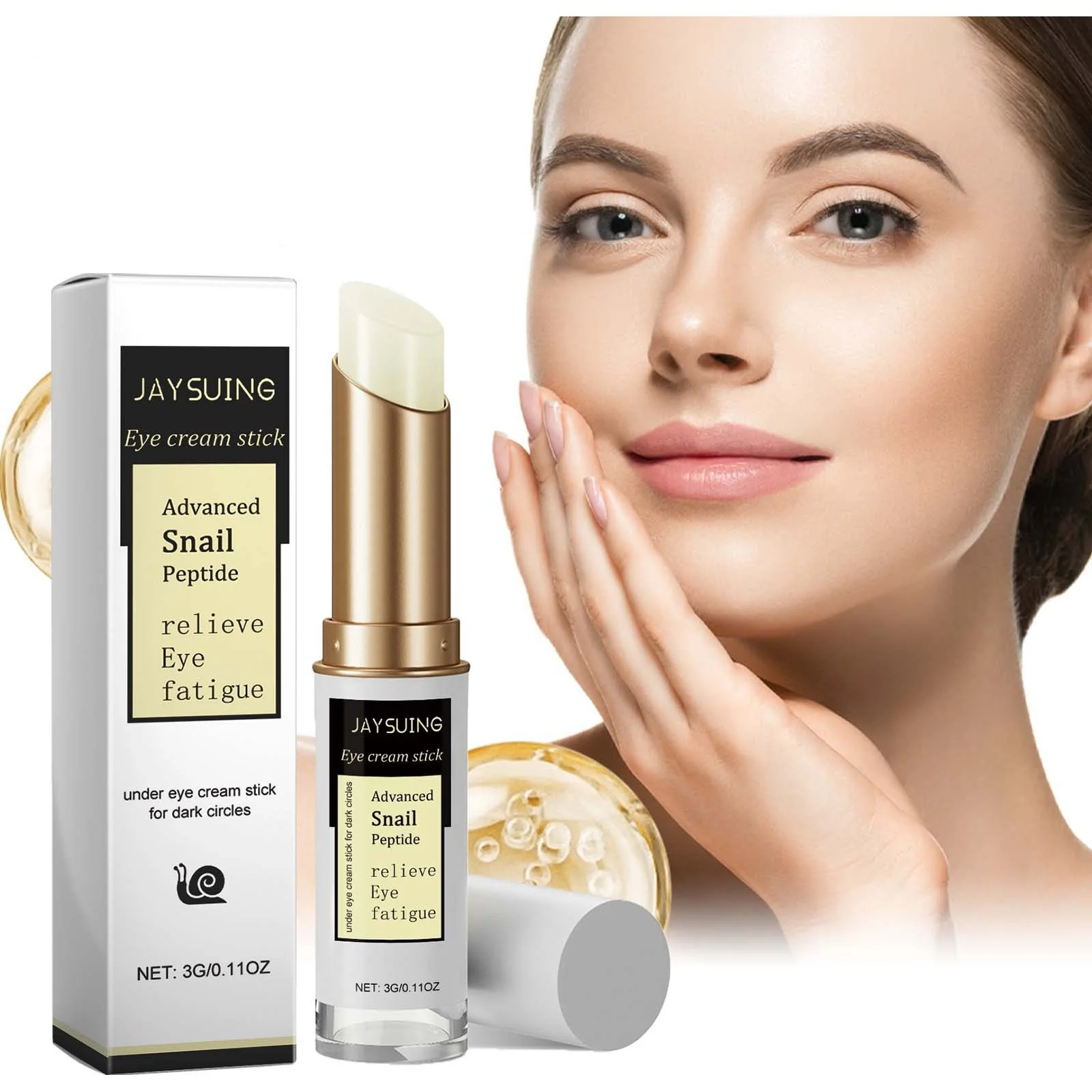 Crème pour les yeux d'escargot, Anti-rides - Image 5