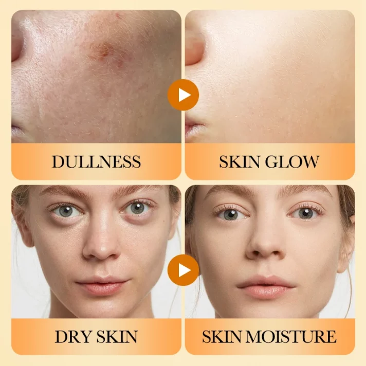 BIOAOUA – crème hydratante blanchissante à l'essence de riz pour le visage, crème éclaircissante à l'essence de riz, crème raffermissante pour le visage, soin de la peau D2L6