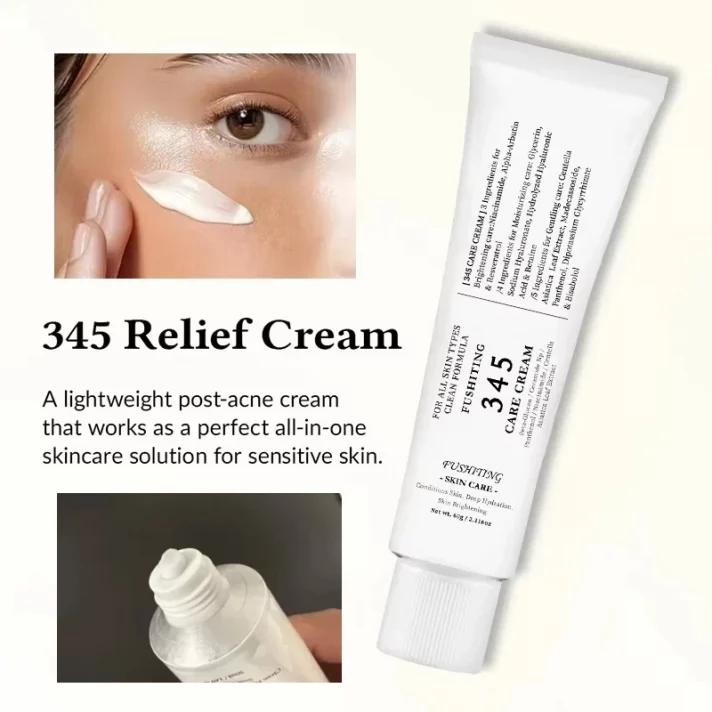 Marque 345 crème pour le visage coréen soins de la peau